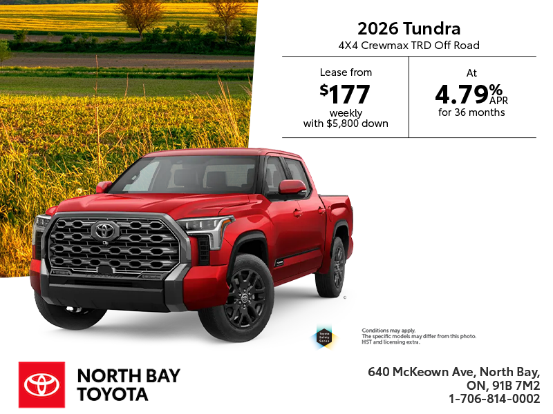 2026 Toyota Tundra 4x4 Crewmax TRD Off Road