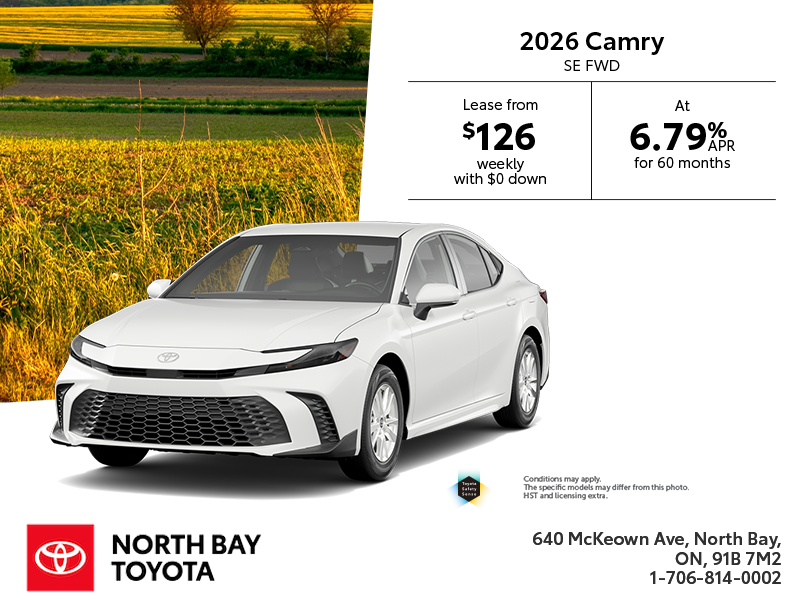 2026 Toyota Camry SE FWD