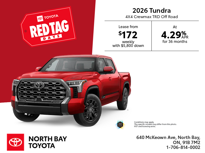 2026 Toyota Tundra 4x4 Crewmax TRD Off Road