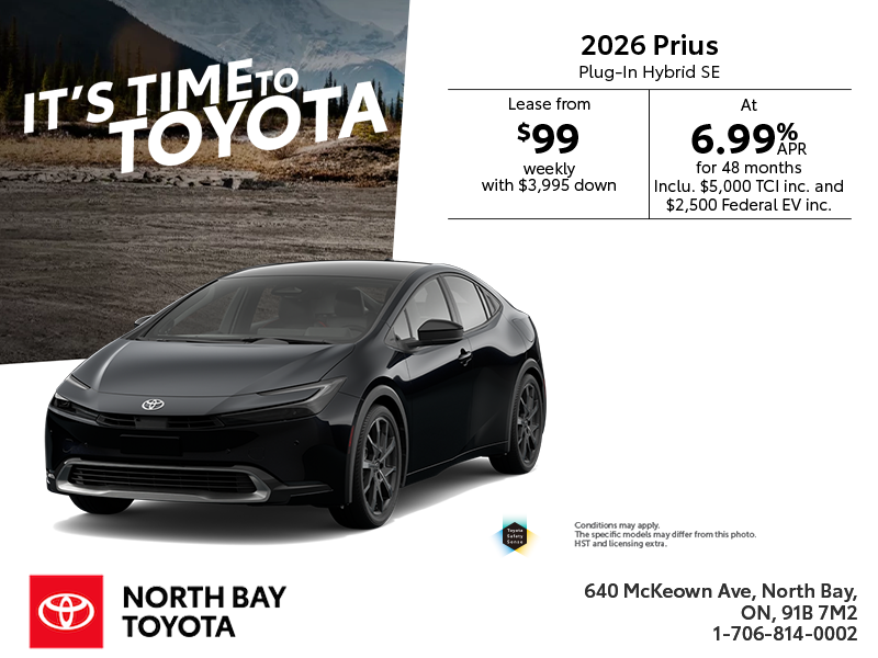 2026 Toyota Prius Plug-In Hybrid
