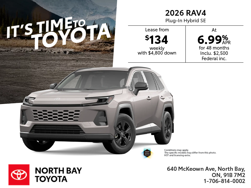 2026 Toyota RAV4 Plug-In Hybrid