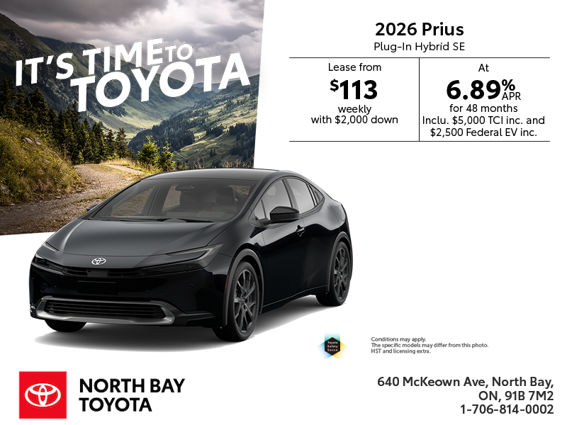2026 Toyota Prius Plug-In Hybrid