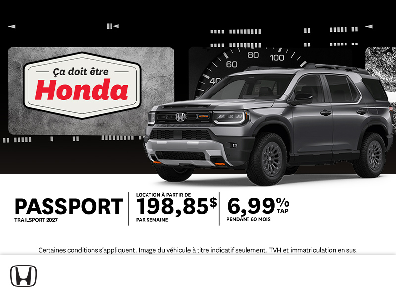 Honda Passport 2027