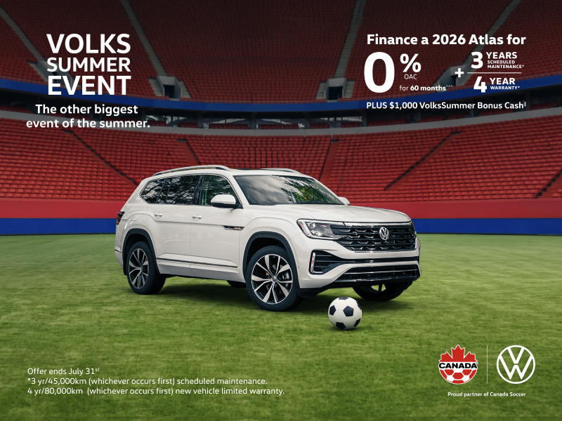 Get the 2026 Volkswagen Atlas