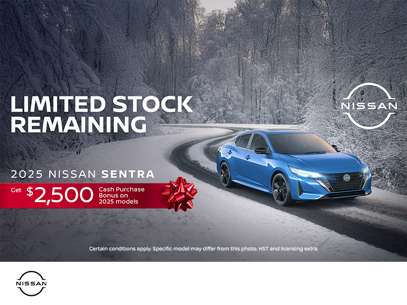 Get the 2025 Nissan Sentra Today!
