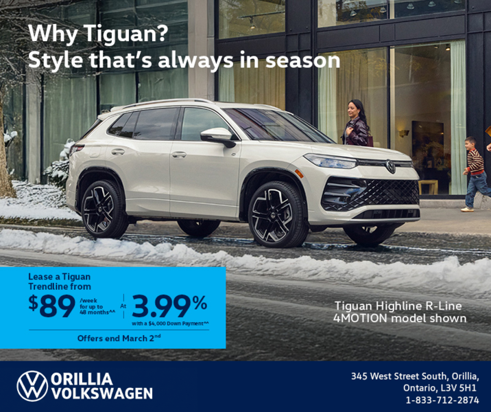Get the 2026 Volkswagen Tiguan