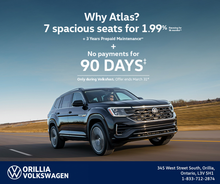 Get the 2026 Volkswagen Atlas