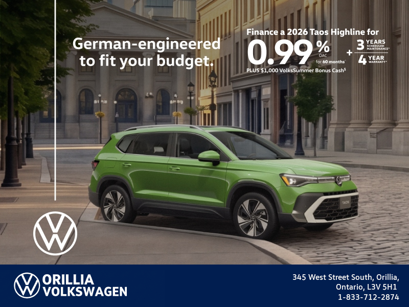 Get the 2026 Volkswagen Taos