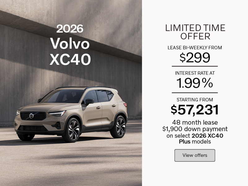 The 2026 Volvo XC40