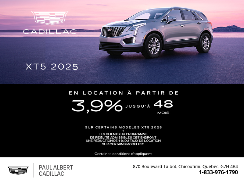 Cadillac XT5 2025