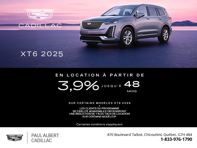 Cadillac XT6 2025