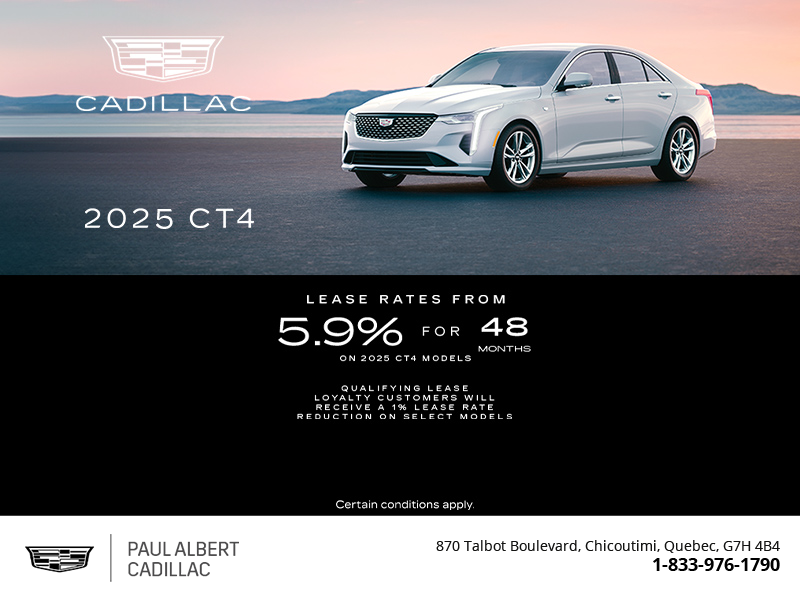 2025 Cadillac CT4
