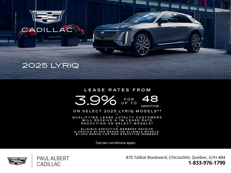 2025 Cadillac Lyriq