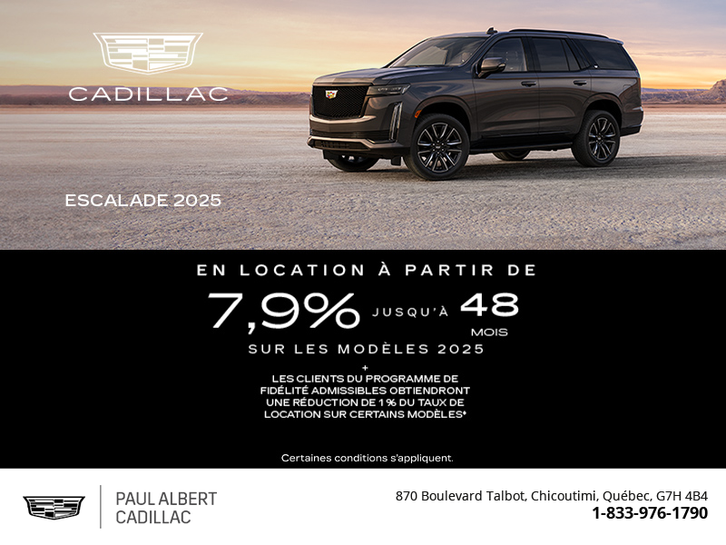 Cadillac Escalade 2025
