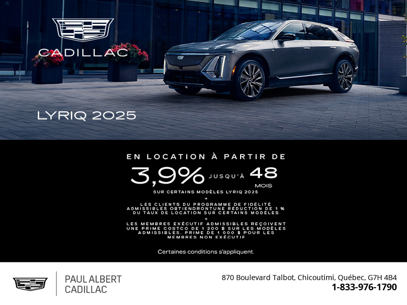 Cadillac Lyriq 2025