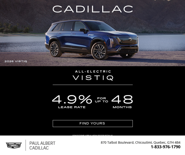2026 Cadillac Vistiq