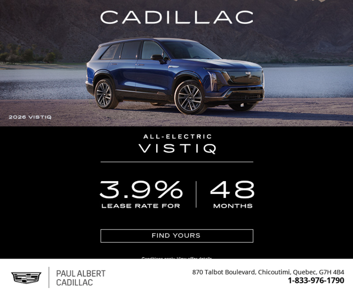 2026 Cadillac Vistiq