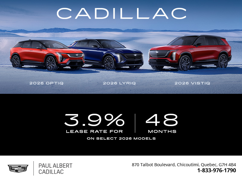 2026 Optiq - Lyriq - Vistiq