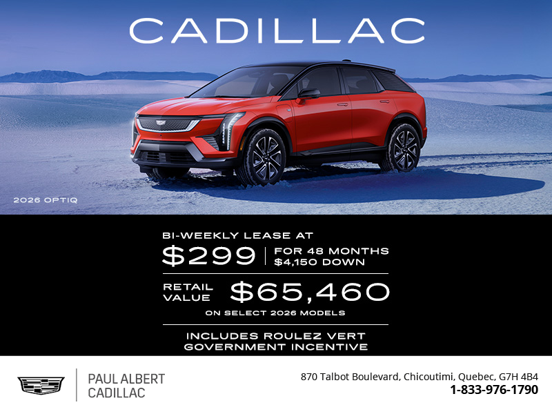 2026 Cadillac Optiq