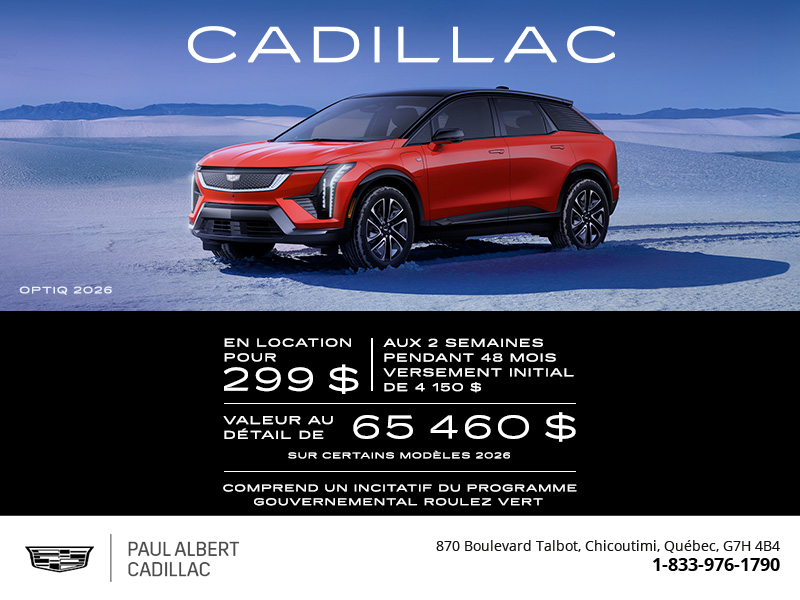 Cadillac Optiq 2026