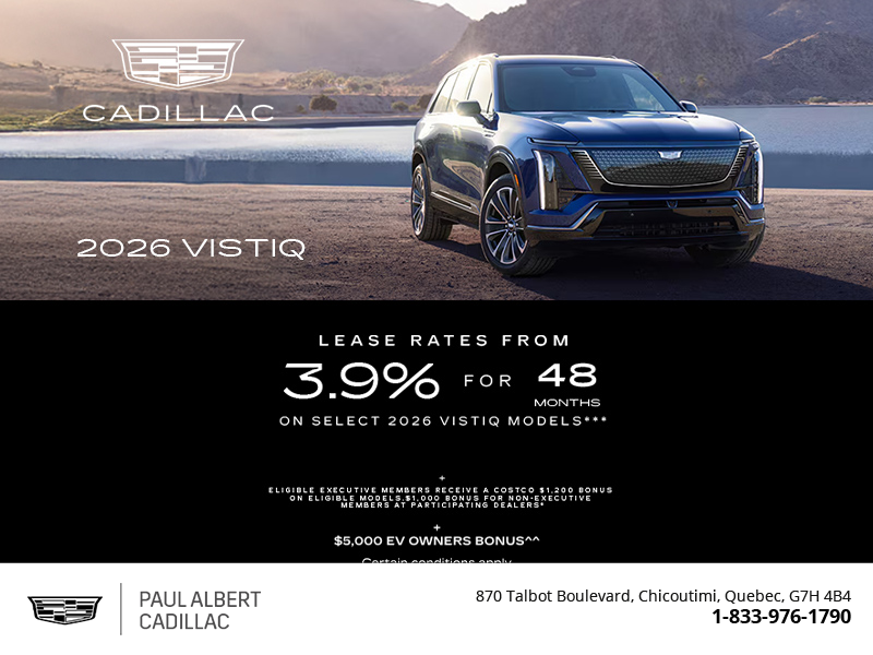 2026 Cadillac Vistiq