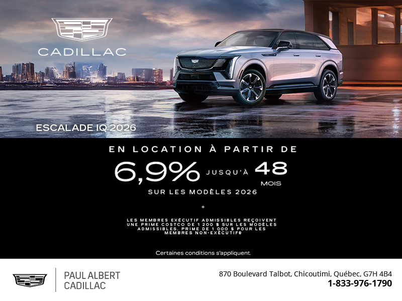 Cadillac Escalade IQ 2026