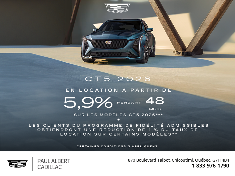 Cadillac CT5 2026