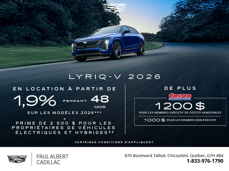 Cadillac Lyriq-V 2026