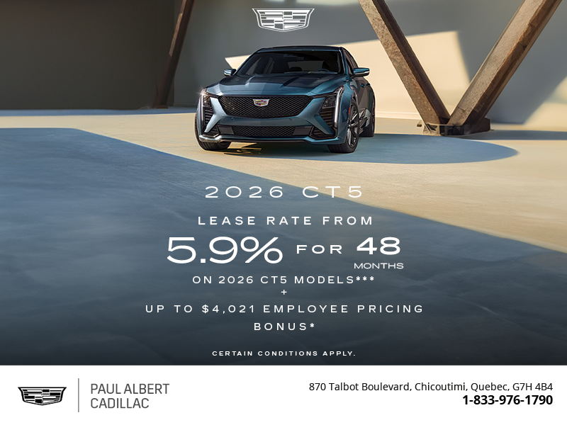 2026 Cadillac CT5