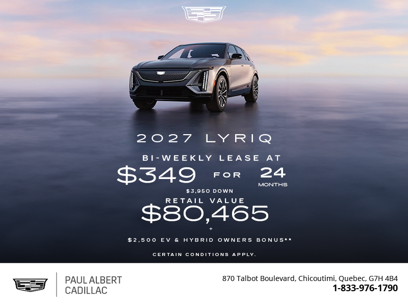 2027 Cadillac Lyriq