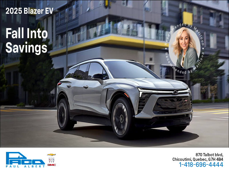 Get the 2024 Chevrolet Blazer EV