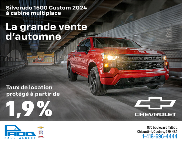 Procurez-vous le Chevrolet Silverado 1500 2024