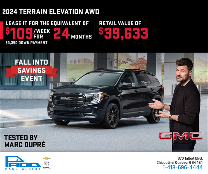 The 2024 GMC Terrain