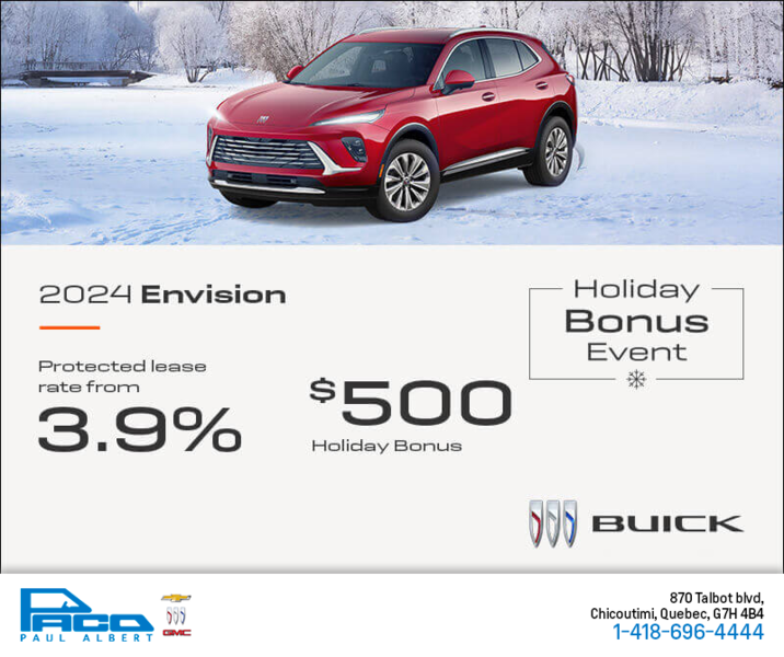 Get the 2024 Buick Envision