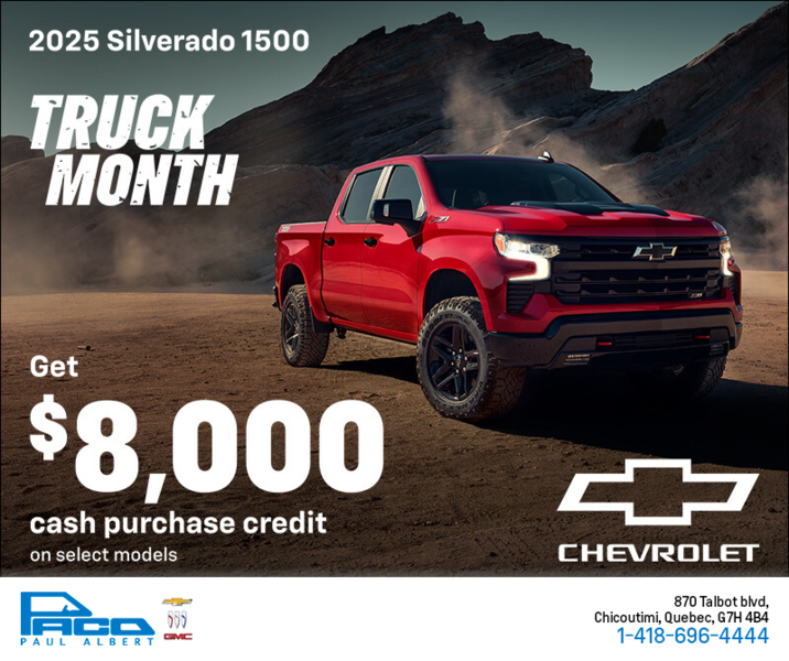 Get the 2025 Chevrolet Silverado 1500