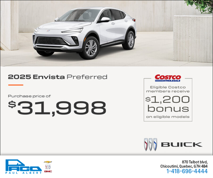 Get the 2025 Buick Envista