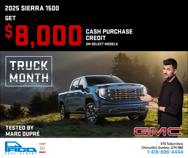 The 2025 GMC Sierra 1500
