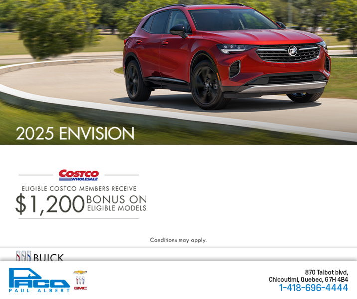 Get the 2025 Buick Envision