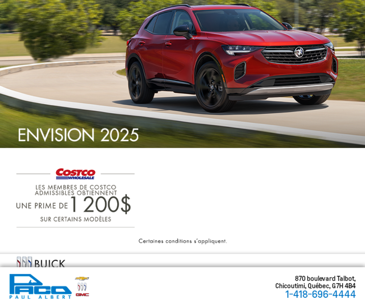 Procurez-vous la Buick Envision 2025