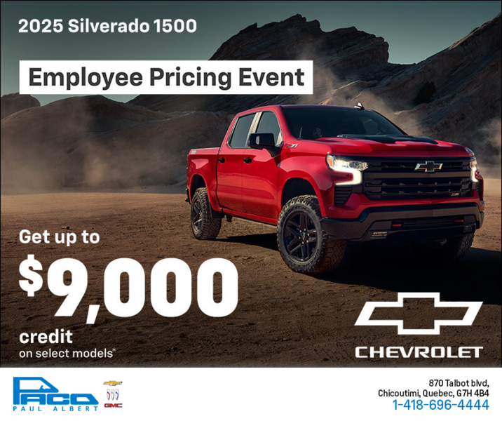 Get the 2025 Chevrolet Silverado 1500