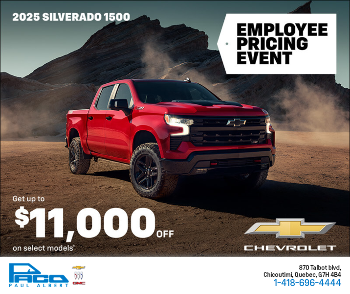 Get the 2025 Chevrolet Silverado 1500