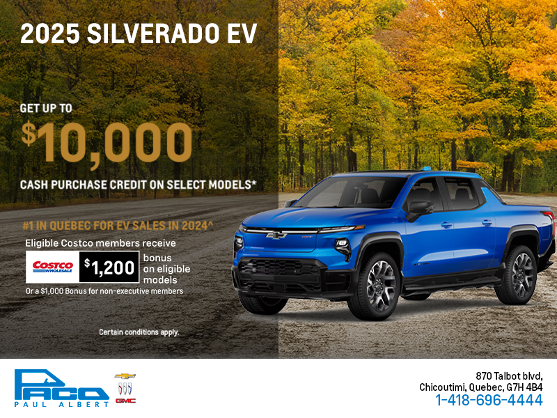 Get the 2025 Chevrolet Silverado EV