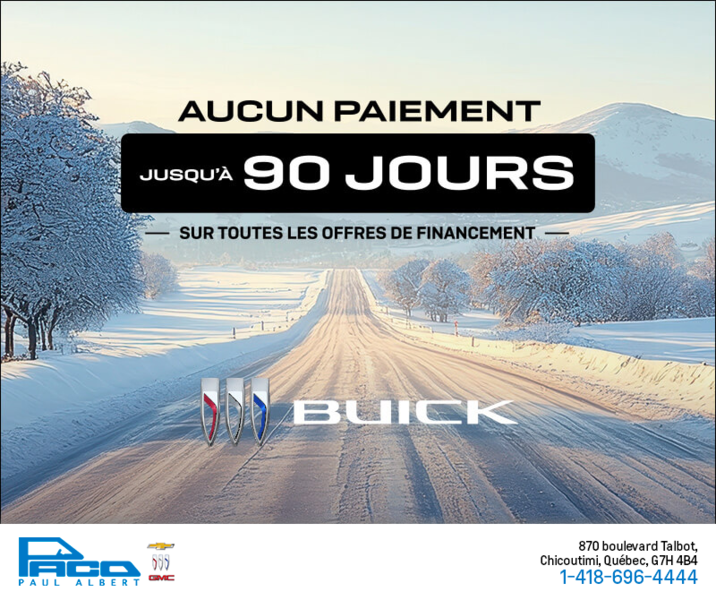 Événement Buick 90 jours