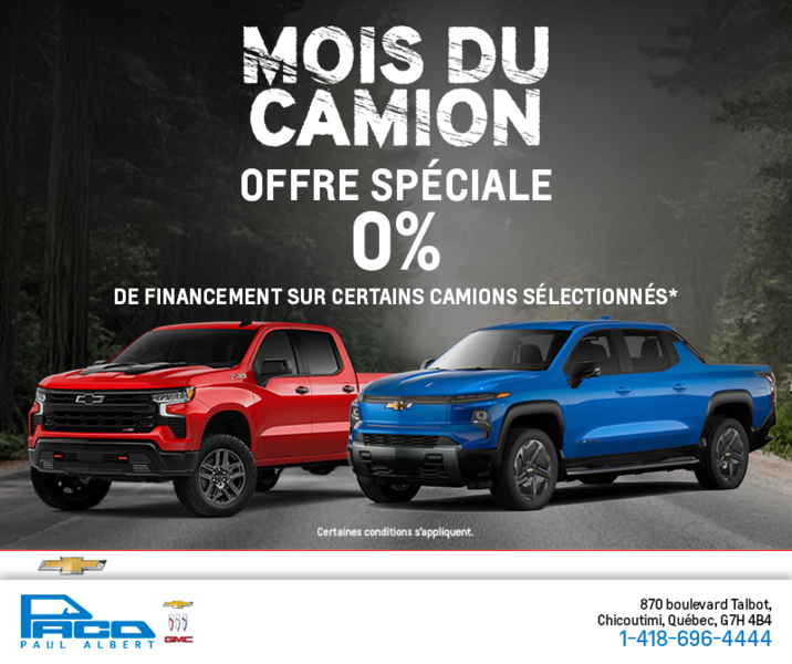L'événement Chevrolet