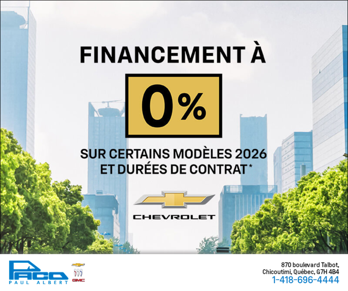L'événement Chevrolet