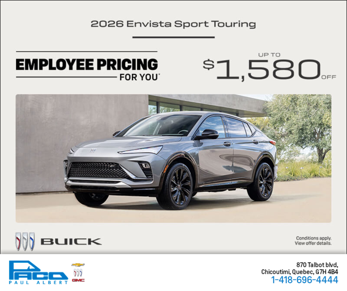 Get the 2026 Buick Envista