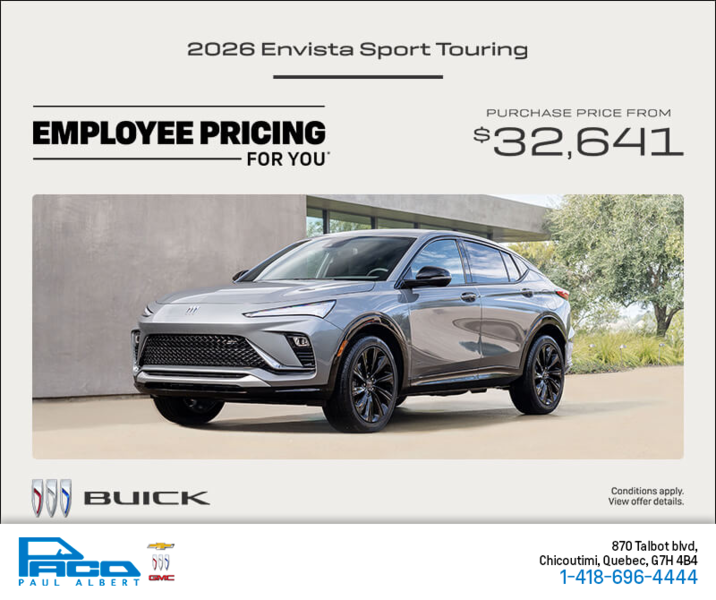 Get the 2026 Buick Envista