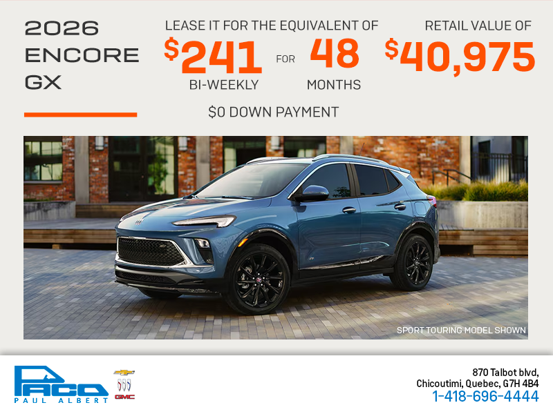2026 Buick Encore GX