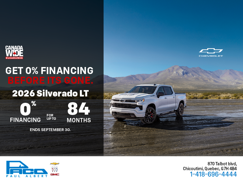 Get the 2026 Silverado LT