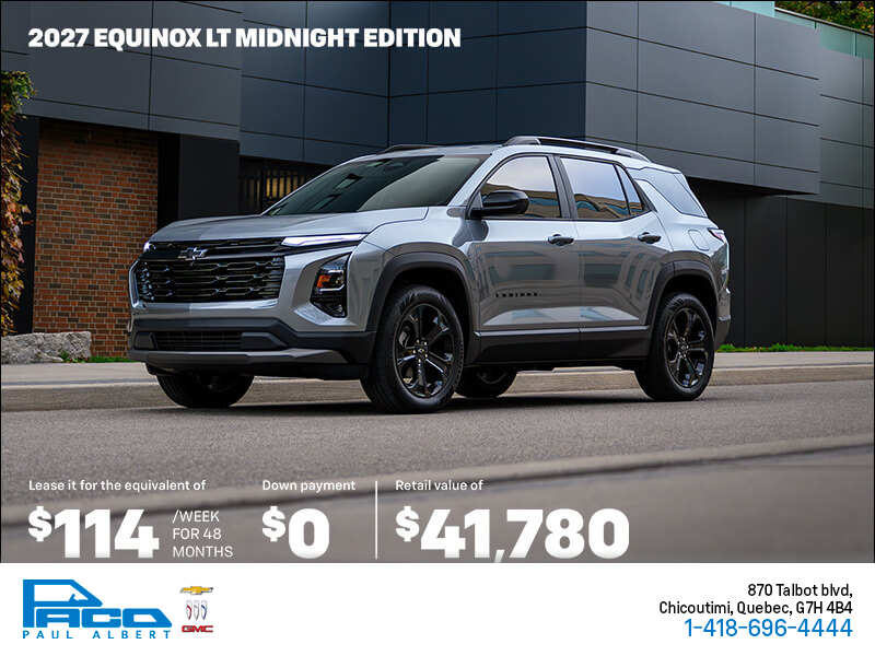 Get the 2027 Chevrolet Equinox